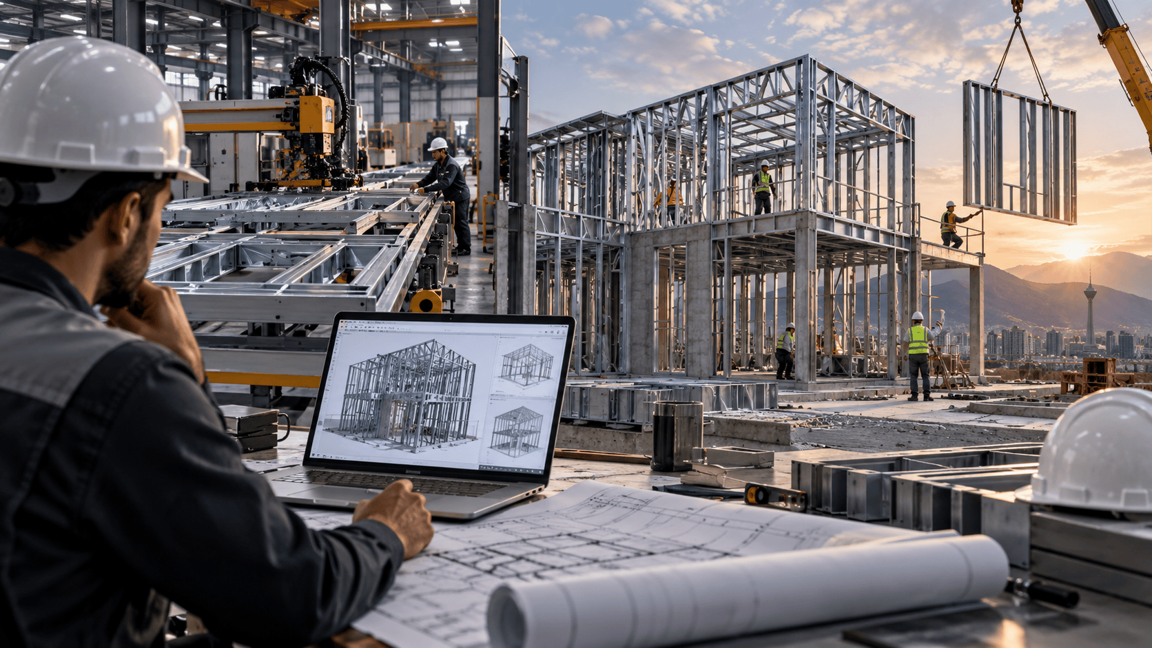 Industrialized construction iran lsf mistakes